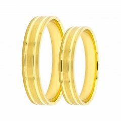Zlaté snubní prsteny B1320-Y