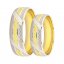 Zlaté snubní prsteny F1328-WYW