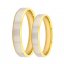 Zlaté snubní prsteny D1441-YWY