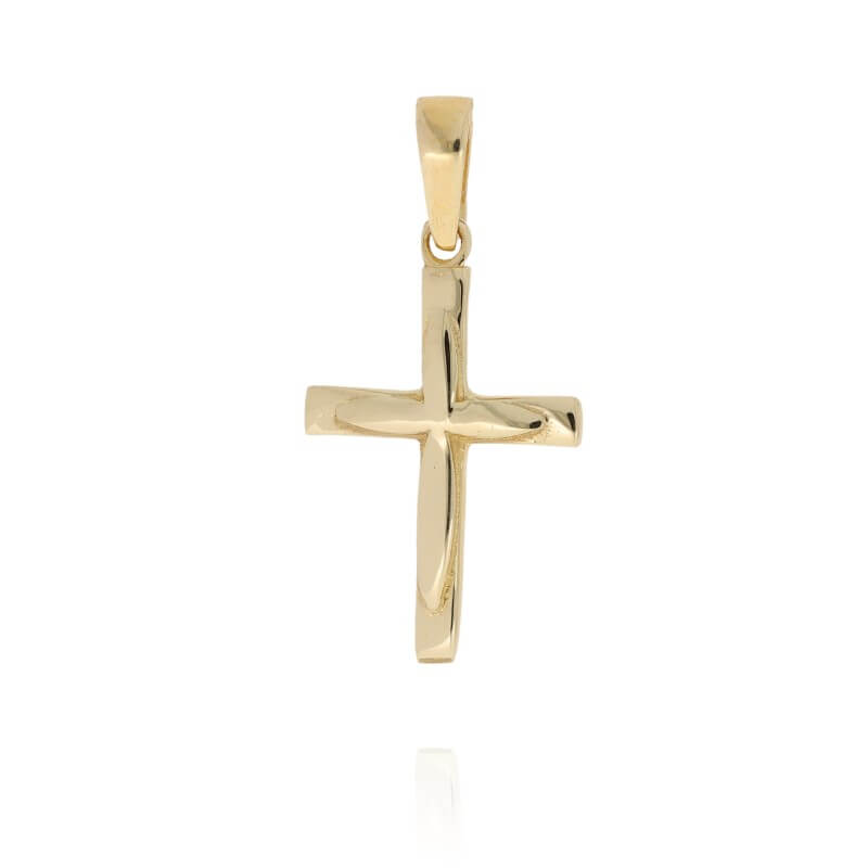 Přívěsek zlatý kříž PK331