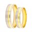 Zlaté snubní prsteny D1444-WYW