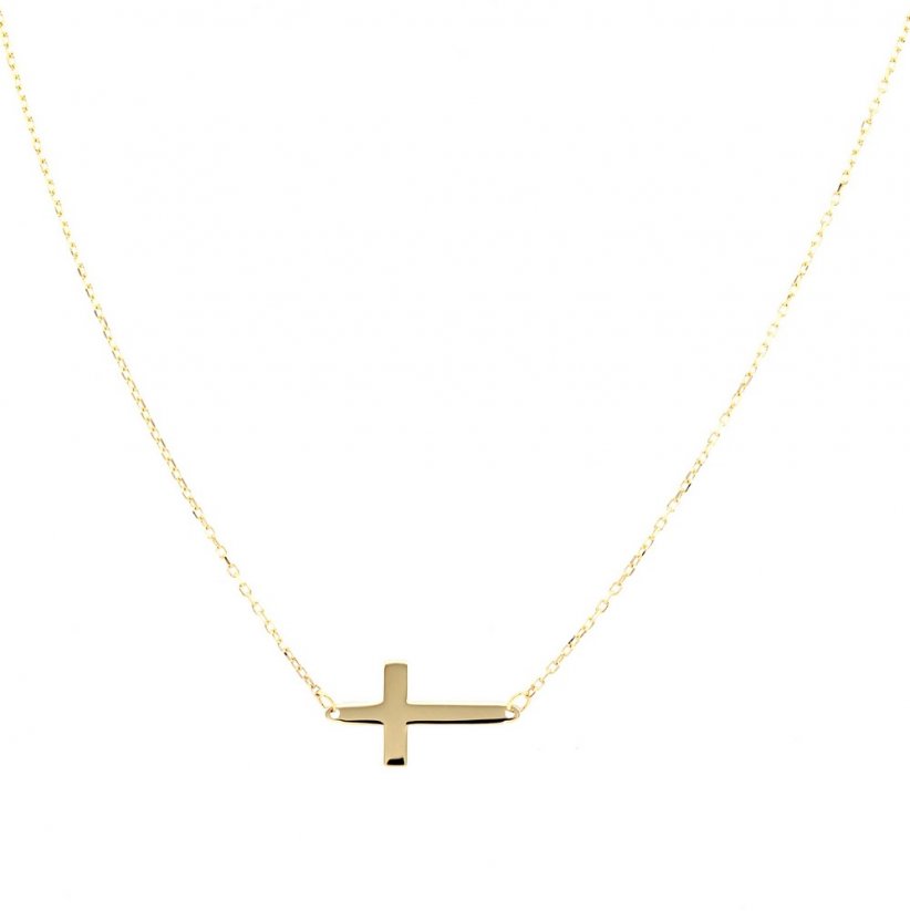 Minimalistický náhrdelník s křížkem