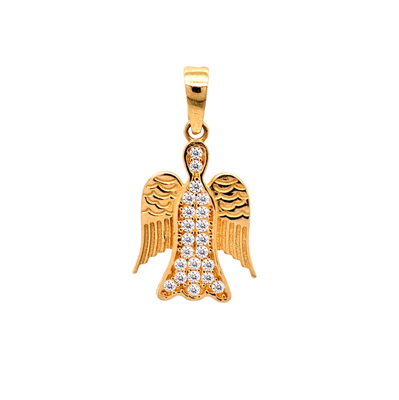 Zlatý andílek s křídly PM281