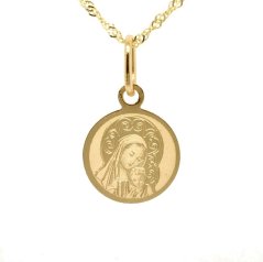 Přívěsek zlatá madonka s Ježíškem