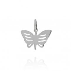 Malý motýlek z bílého zlata PV121