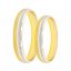 Zlaté snubní prsteny HK029-WY