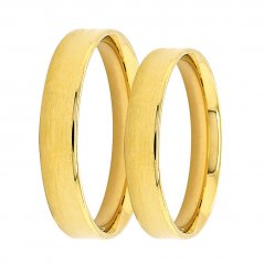 Zlaté snubní prsteny EL2002-Y
