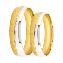 Zlaté snubní prsteny EL2005-YW