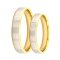 Zlaté snubní prsteny D1441-YWY-CZ