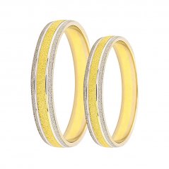 Zlaté snubní prsteny HK045-WYW