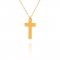 Zlatý náhrdelník s křížkem