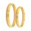 Zlaté snubní prsteny F3854-RY