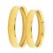 Zlaté snubní prsteny EL2002-Y