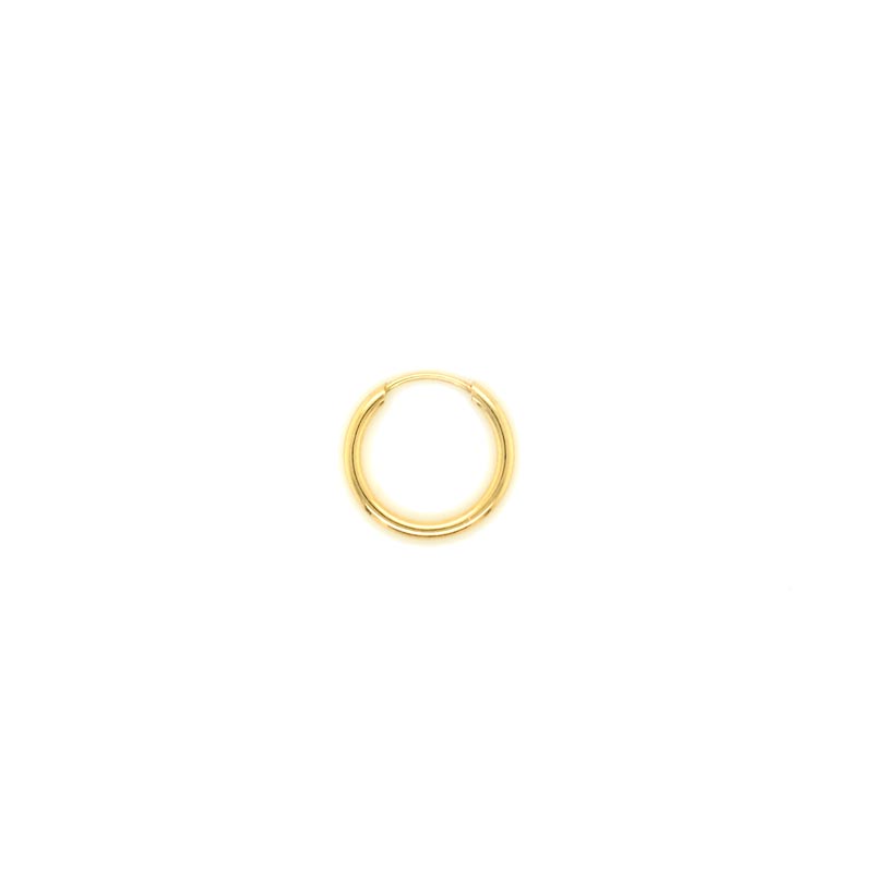 Zlatý kroužek ⌀12,5 mm - 1 kus