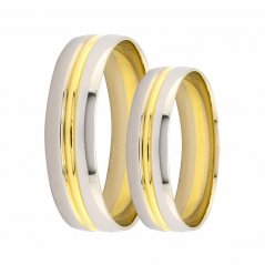 Zlaté snubní prsteny C1321-WYW