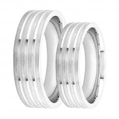 Stříbrné snubní prsteny AG-SL5015-W