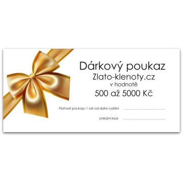 Dárkové poukazy
