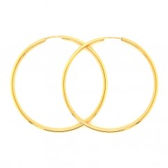 Zlaté kruhy  Ø 4 cm