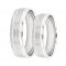 Stříbrné snubní prsteny AG-B1298-W