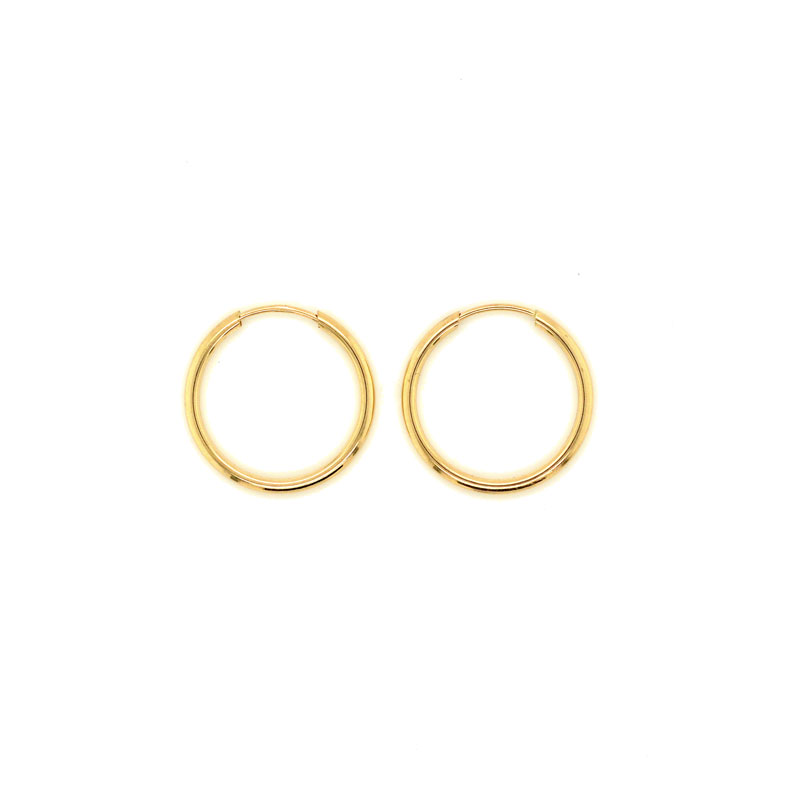 Kroužky ze zlata Ø 16 mm