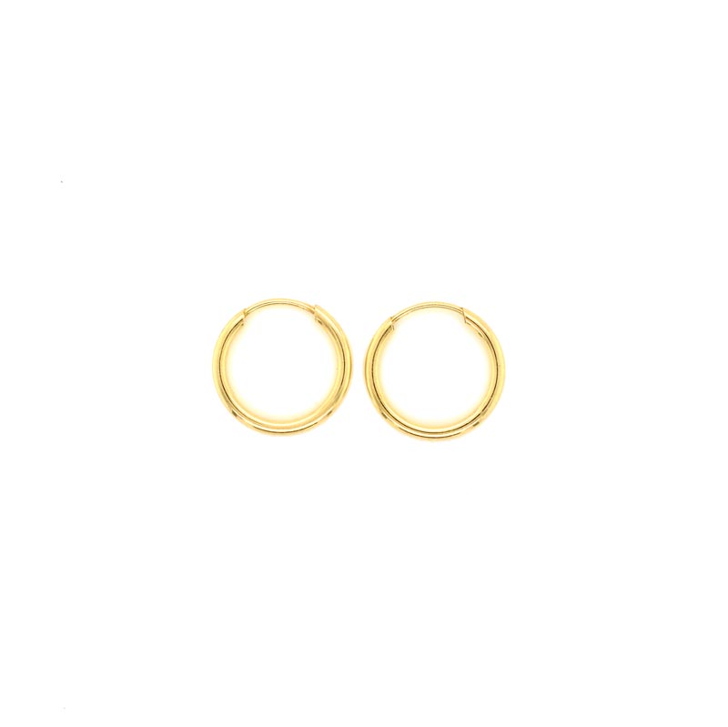 Zlaté kroužky Ø 12,5 mm