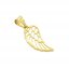 Zlatý přívěsek andělské křídlo