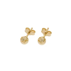 Zlaté pecky se zdobením Ø 4 mm NP149 Zlaté pecky se zdobením Ø 4 mm NP149
