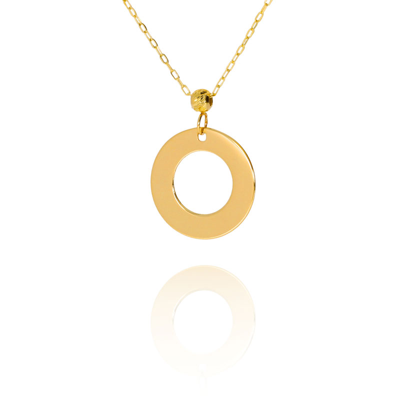 Zlatý minimalistický náhrdelník